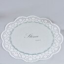 [ KAUFEN ] Platzteller - D.25 cm - Klarglas - Transparent [ B-Ware ]