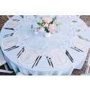 [ KAUFEN ] Platzteller - D.25 cm - Klarglas - Transparent [ B-Ware ]