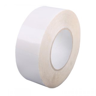 [ KAUFEN ] Teppichband - Rolle 50 Meter - B.5 cm - Weiß