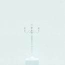 Kerzenständer 5-Arm | H.80 x D.18 cm | Metall | Weiß |...