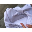 [ KAUFEN ] Stuhlhusse - stretch - universelle Größe - Elasthan / Polyester - Weiß