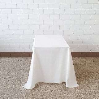Tischdecke | L.190 x B.130 cm | Baumwolle | Creme | gepunktet | VERLEIH