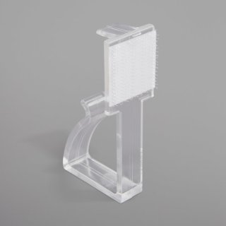 [ MIETEN ] Tischklammer / Clip für Skirting - L - L.9,9 x B.3,8 cm - Kunststoff - Transparent