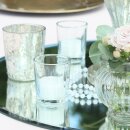 [ MIETEN ] Vase / Windlicht - Cylinder - H.6,5 x D.5,5 cm - Glas - Klar
