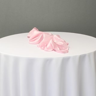 [ KAUFEN ] Tischläufer - L.220 x B.30 cm - Taft - Rosa