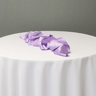[ KAUFEN ] Tischläufer - L.220 x B.30 cm - Taft - Flieder