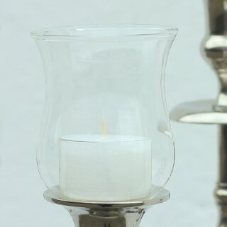 KAUFEN ] Glasaufsatz für Kerzenständer - H.8 x D.6 cm - Glas