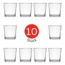 [ KAUFEN ] Teelichtglas - H.7 x B.6 cm - konisch - Glas -...