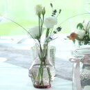 [ KAUFEN ] Vase - H.13 cm - Glas - Aubergine [ B-Ware ]