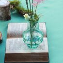 [ KAUFEN ] Vase - H.13 cm - Glas - Türkis [ B-Ware ]