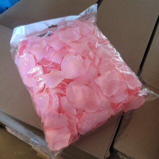 [ KAUFEN ] Künstliche Rosenblätter 500 Stk. - Rosa [ Neuware ]